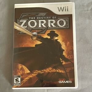 The Destiny of Zorro Wii Video Game
